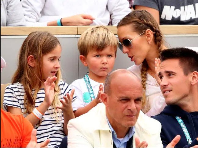 novak djokovic son stefan at french open perfect gentleman 2019