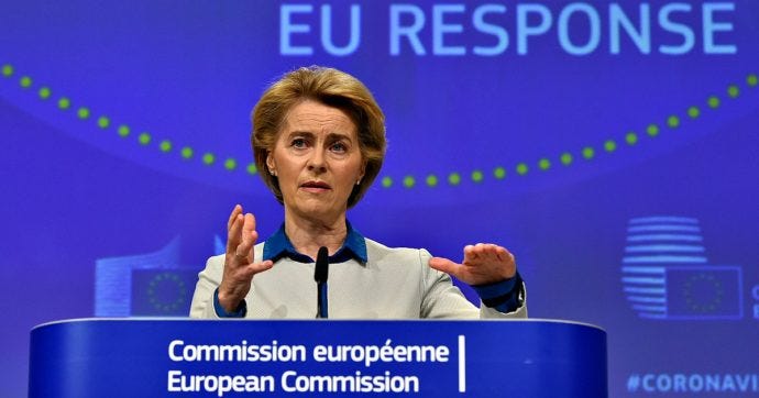 Coronavirus, Von der Leyen al Parlamento Ue: "Scuse sentite all'Italia. Ora  cambiare comportamento". E la plenaria chiede i Recovery bond - Il Fatto  Quotidiano