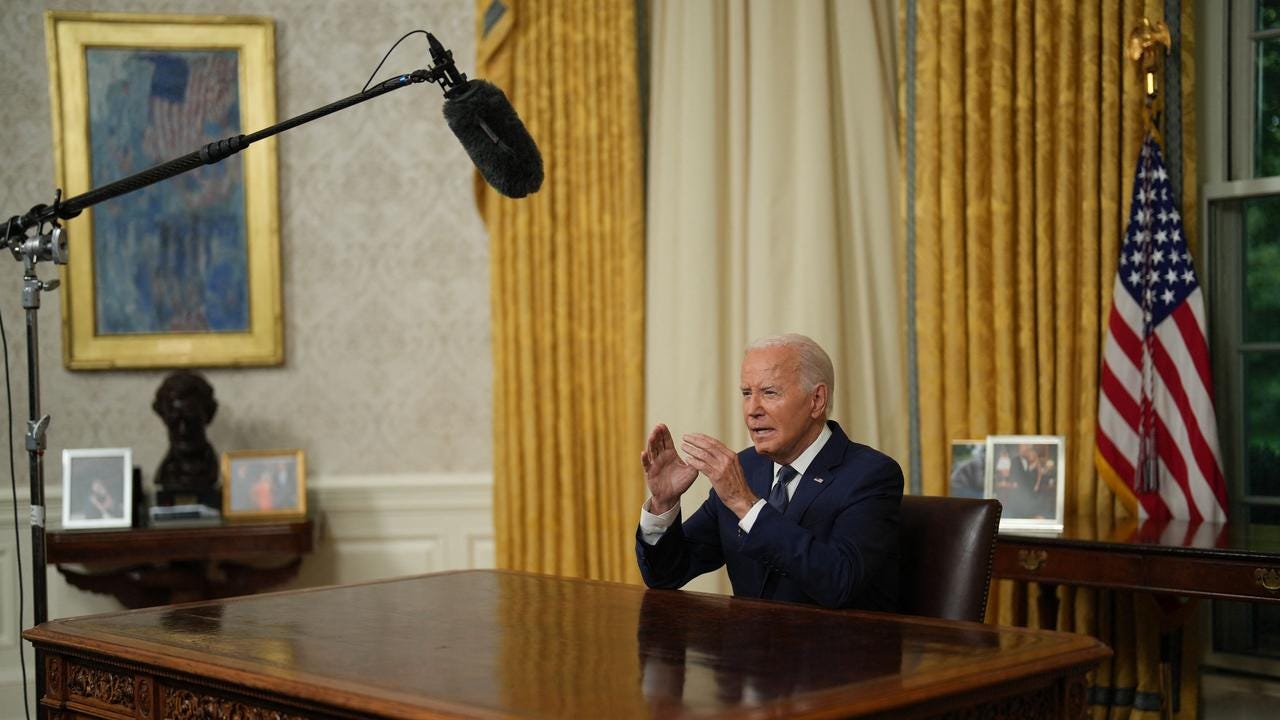 i like how the australian news just covered this as "biden mumbles through address" like are they on pelosi's payroll