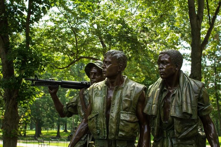 Vietnam Veterans Memorial at Henry Bacon Dr. in Northwest, Washington, D.C. photo by Ryan Stone (www.ryanstonephotography.com) on Unsplash 