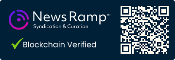 Blockchain Registration, Verification & Enhancement provided by NewsRamp™