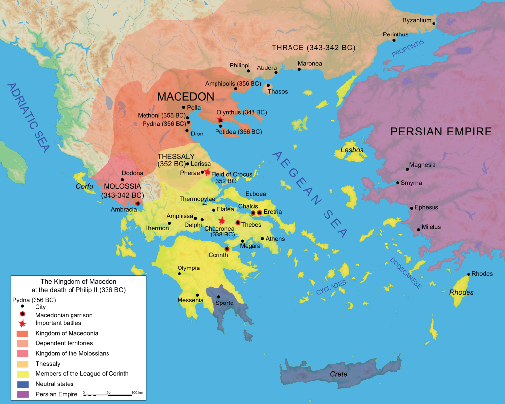 Map Macedonia 336 BC-en.svg