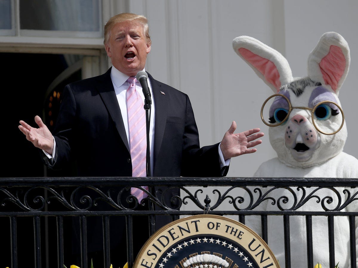 Trump rants at 'crazies' and repeats false election claims in bizarre Easter  message | The Independent