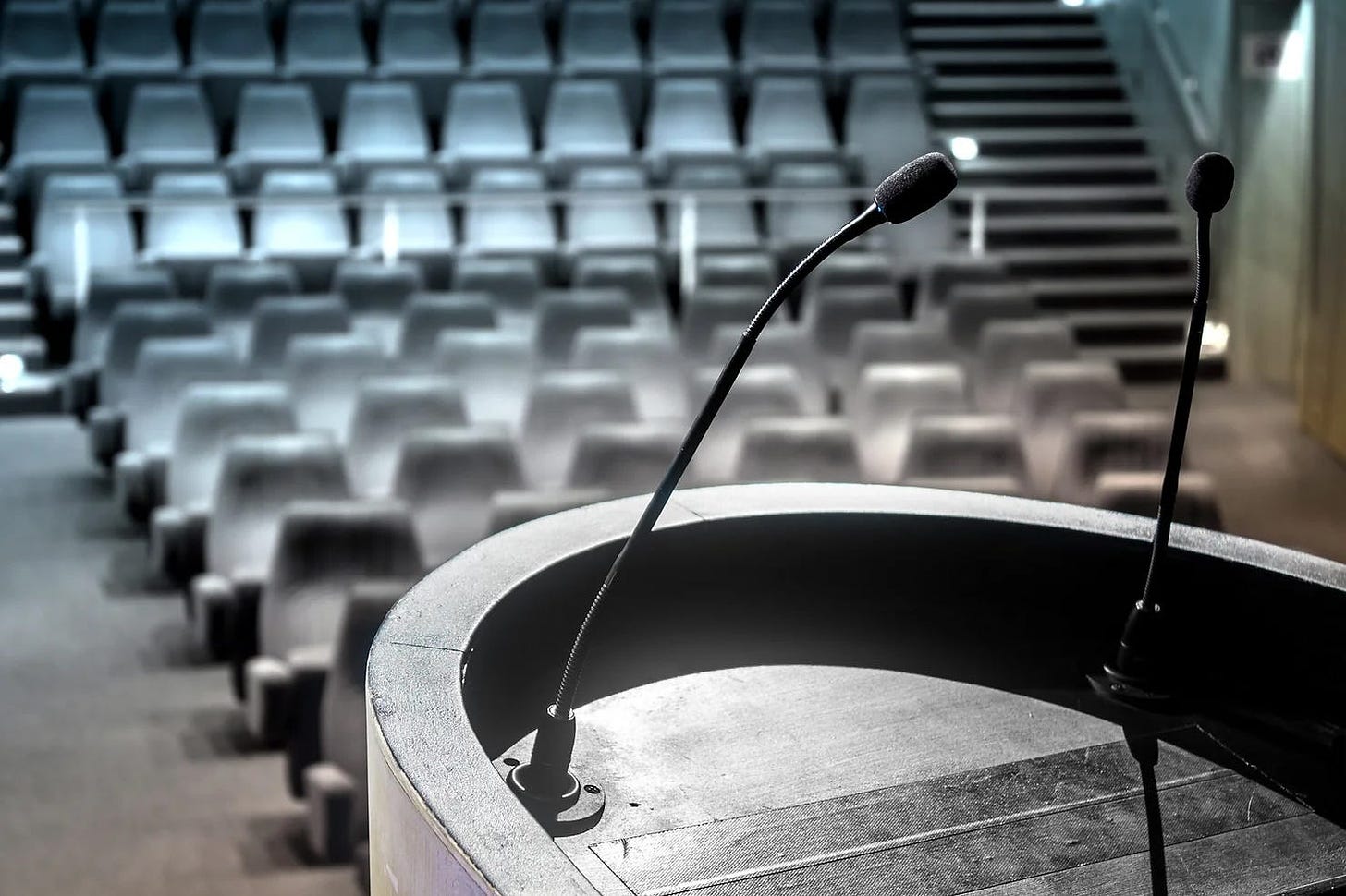 speaker podium