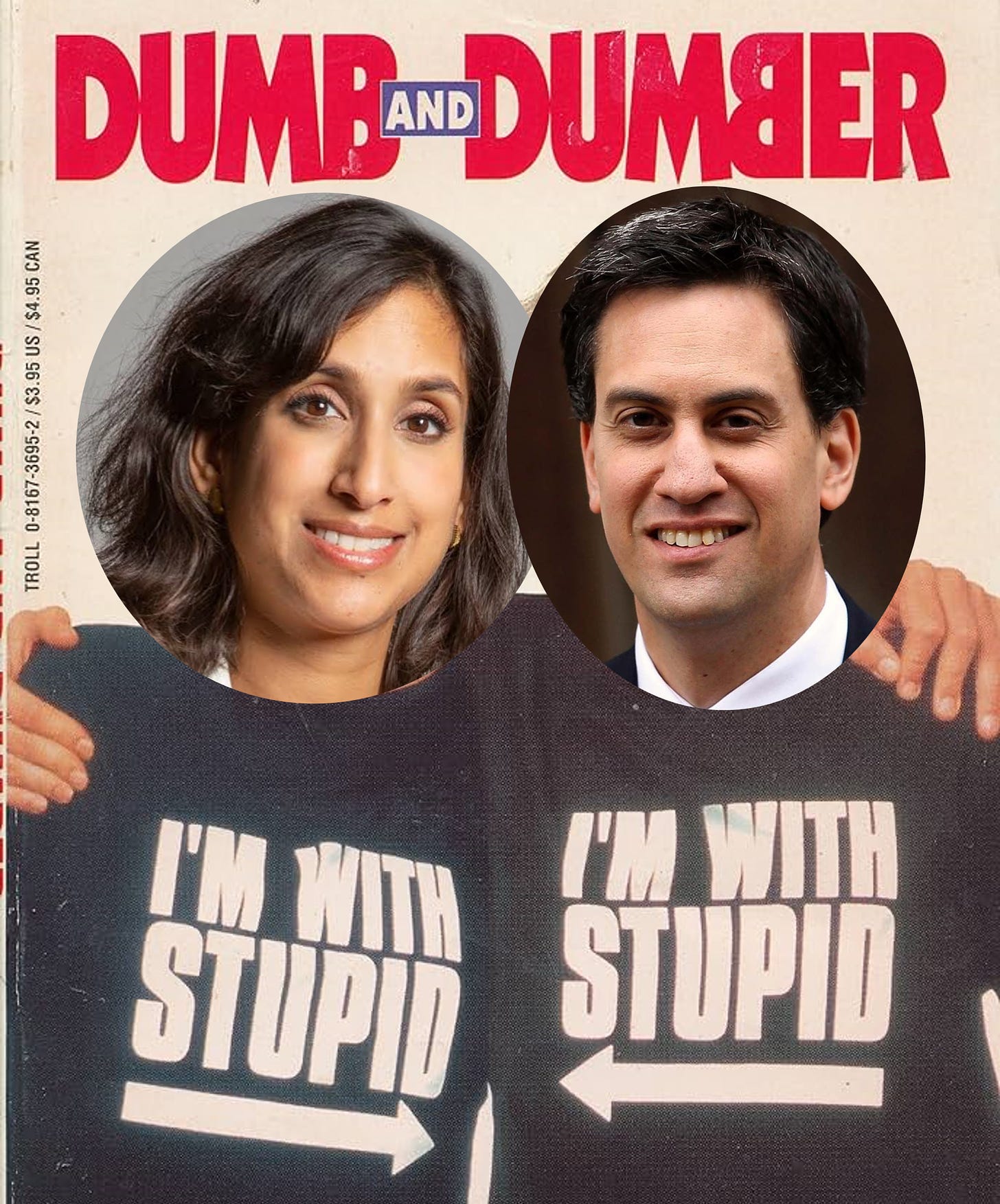 Figure F - Conservative and Labour Energy Policy - Dumb and Dumber