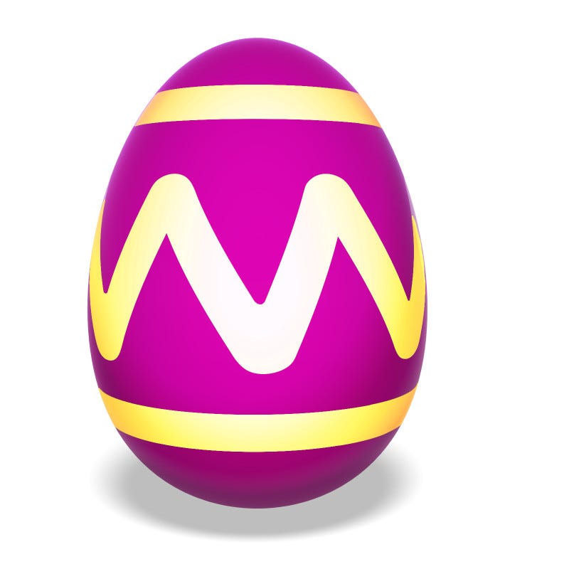 single easter egg | clipart | PresenterMedia.com