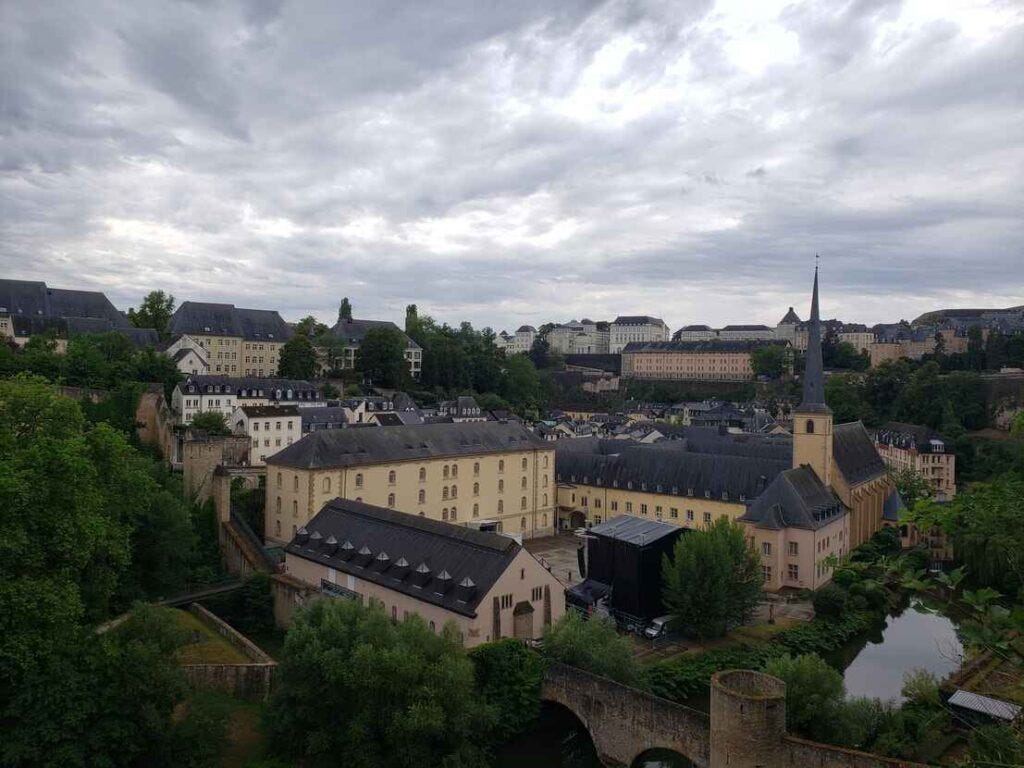 Neumünster Abbey in Luxembourg