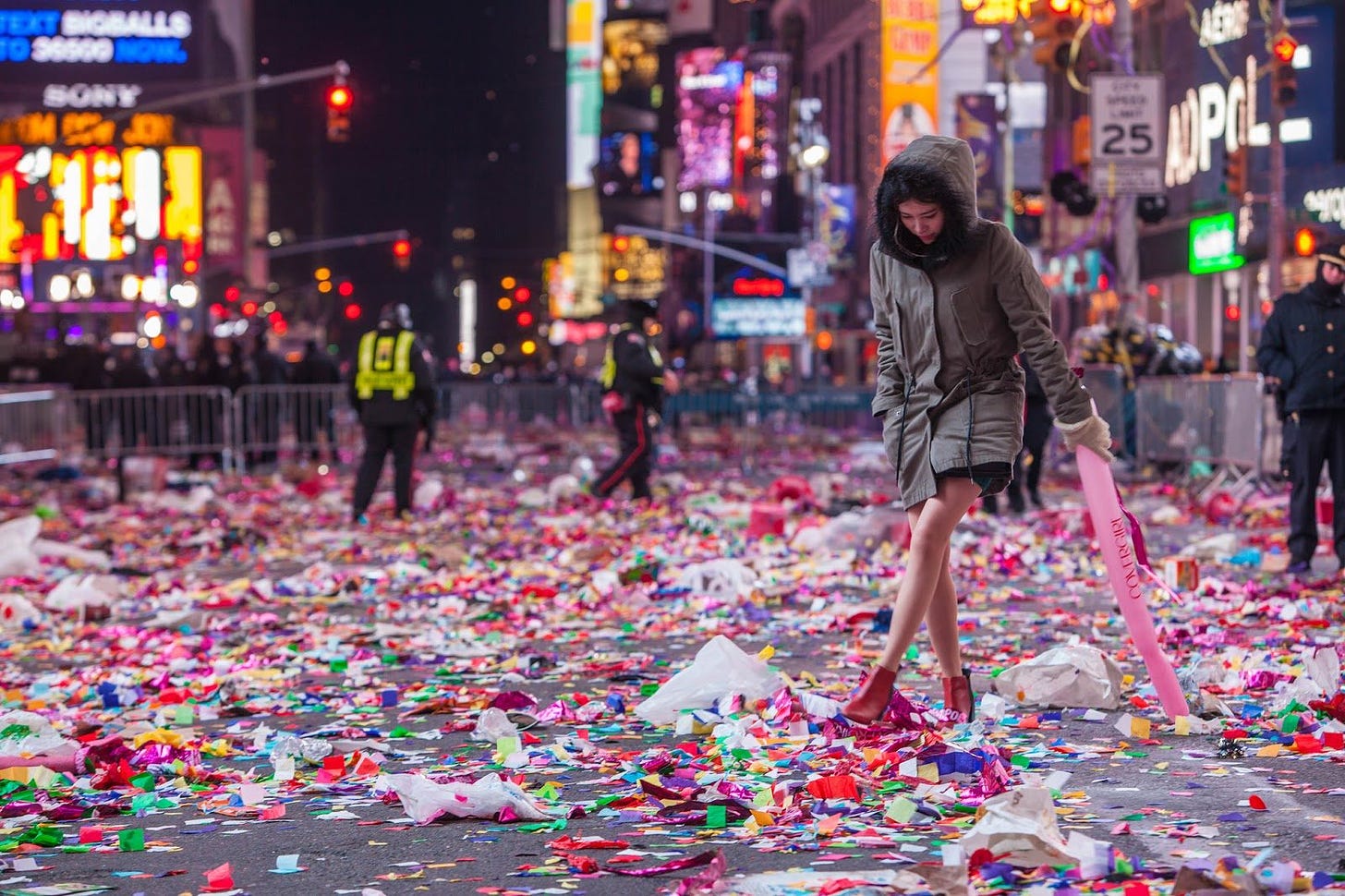 The Impressive Logistics Behind Times Square's New Year's Eve