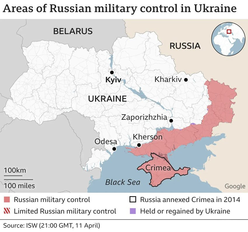 ukraine russian control whole areas map nc