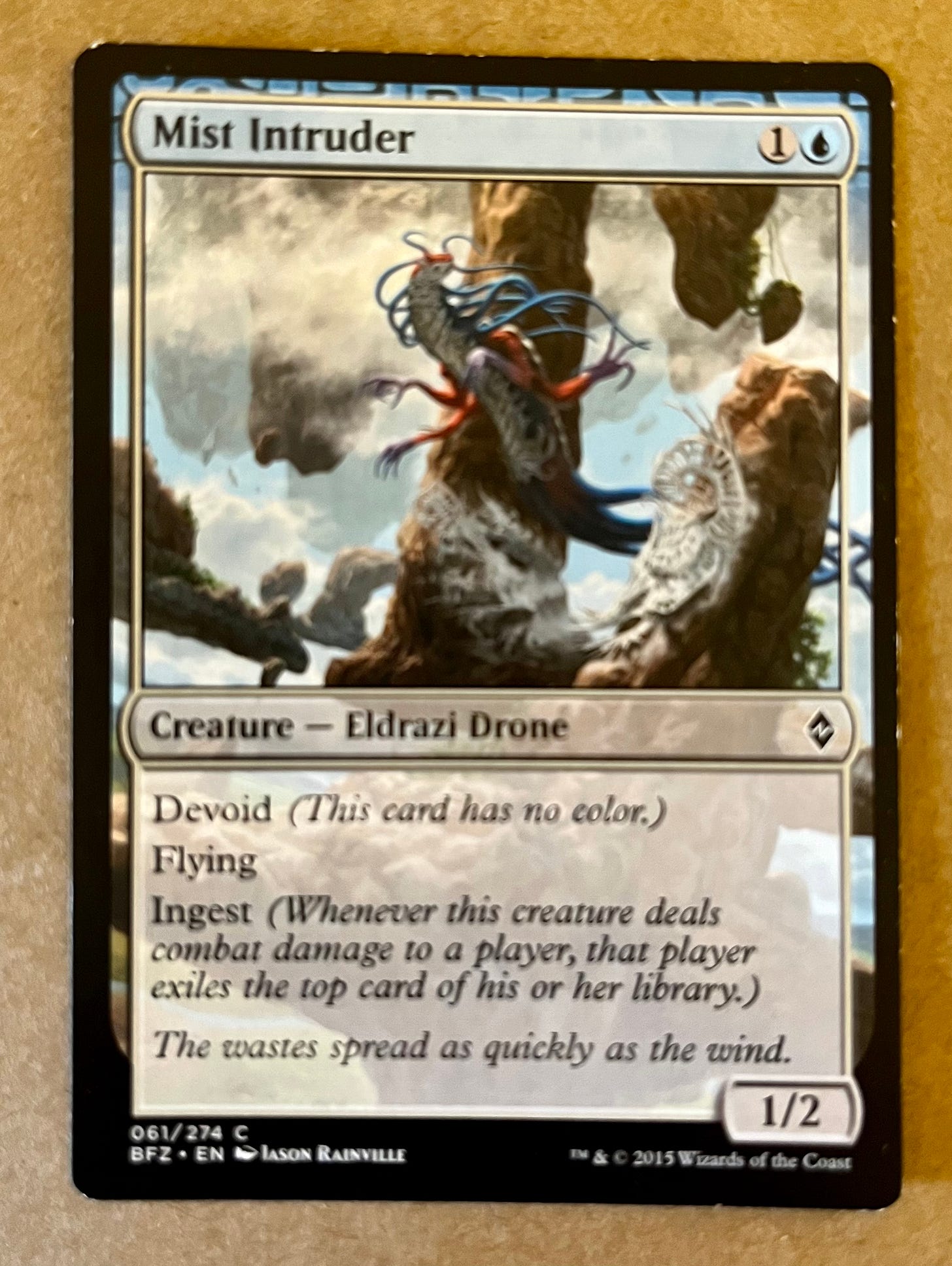 Mist Intruder card from Magic: The Gathering