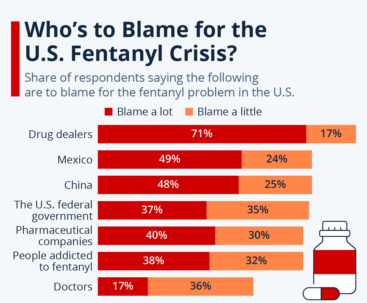 Infographic: Who's to Blame for the U.S. Fentanyl Crisis? | Statista