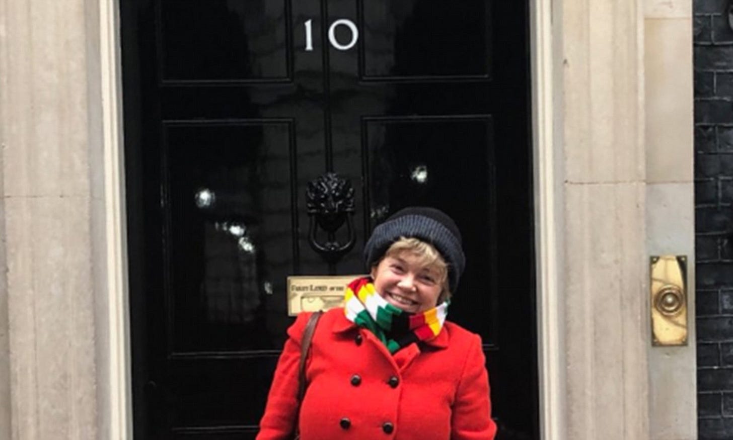 UK ambassador to Zimbabwe sparks controversy by wearing trademark scarf of  President Mnangagwa | Daily Mail Online