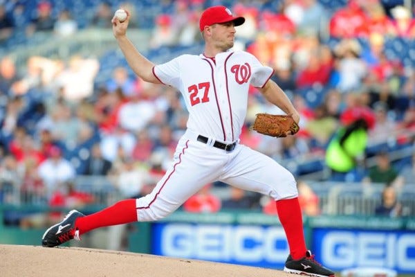 jordan zimmerman improving for nationals mlb league 2015