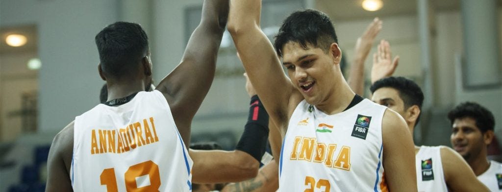 2021 FIBA Asia Cup Qualifiers India Amaan Sandhu