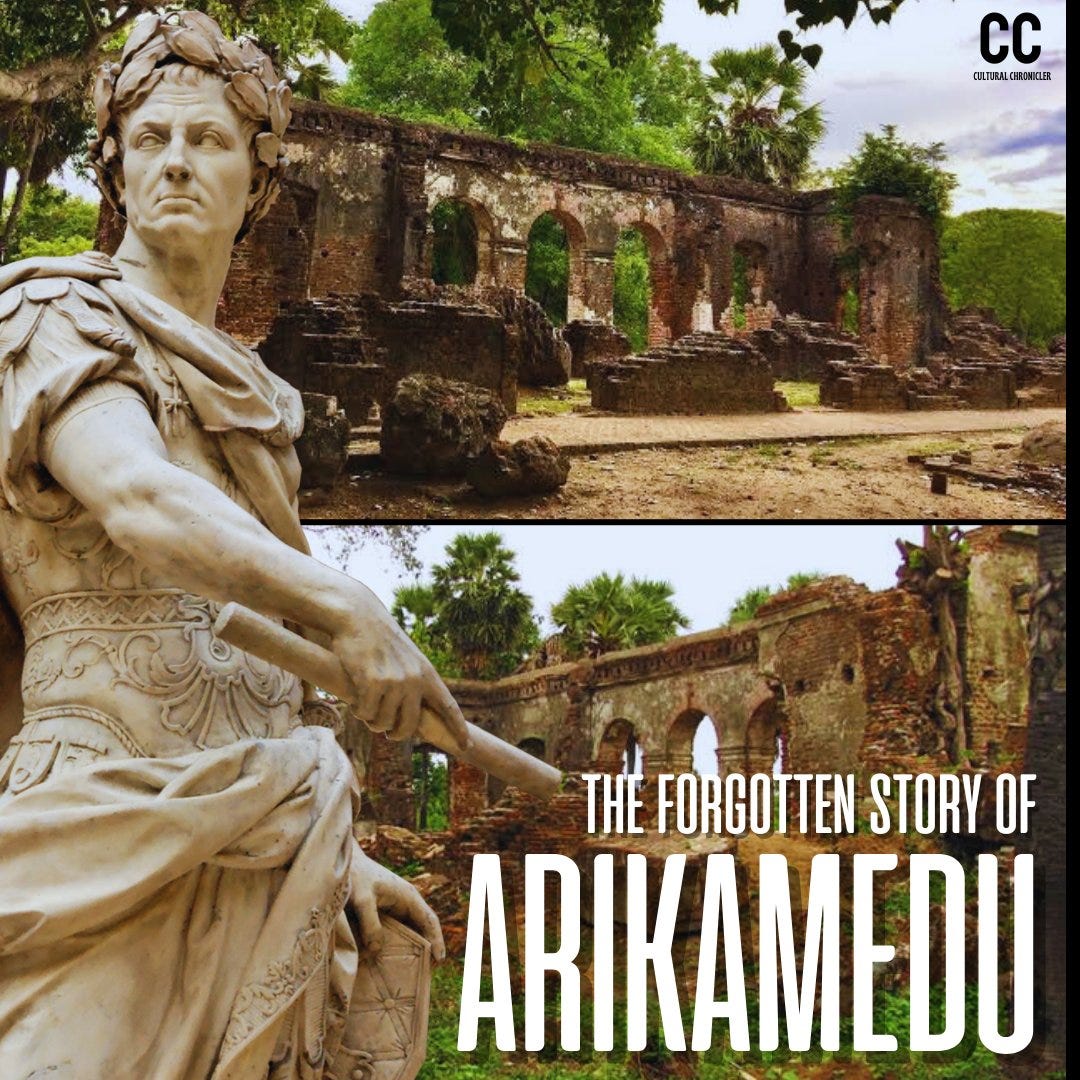 Have you ever heard about Arikamedu?

This ancient Indo-Roman trading port was once a thriving center of global commerce, connecting India to the Mediterranean. Today, it’s a ruin barely anyone knows about. 

WTF happened? And why has this port been erased from history?🧵 