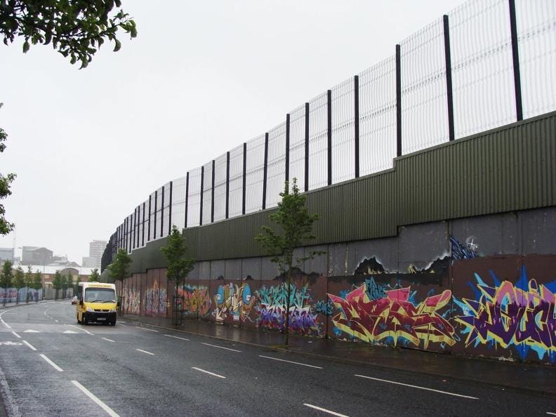 The Story Behind Northern Ireland’s Peace Walls