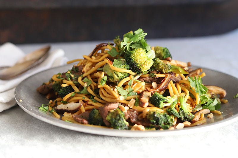 Beef and Broccoli Lo Mein