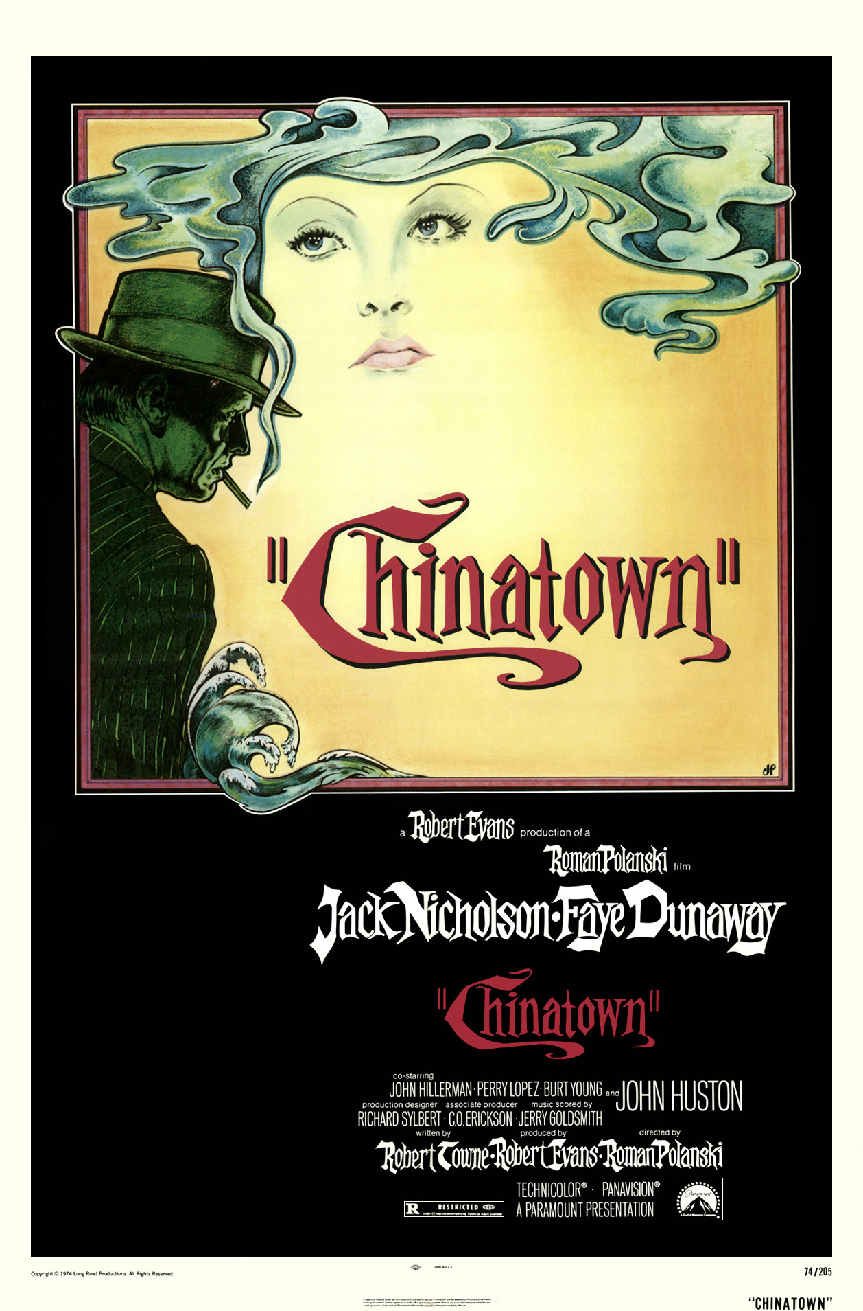 Chinatown (1974) film poster