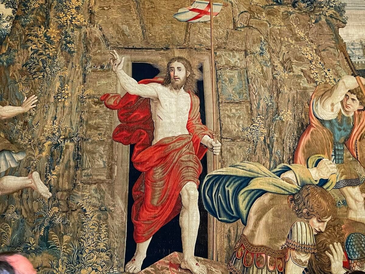 The Resurrection of Christ in Vatican Museum's Tapestry Gallery - Through  Eternity Tours