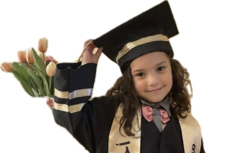 school graduation photo of Hind Rajab [Courtesy of Ghada Ageel]