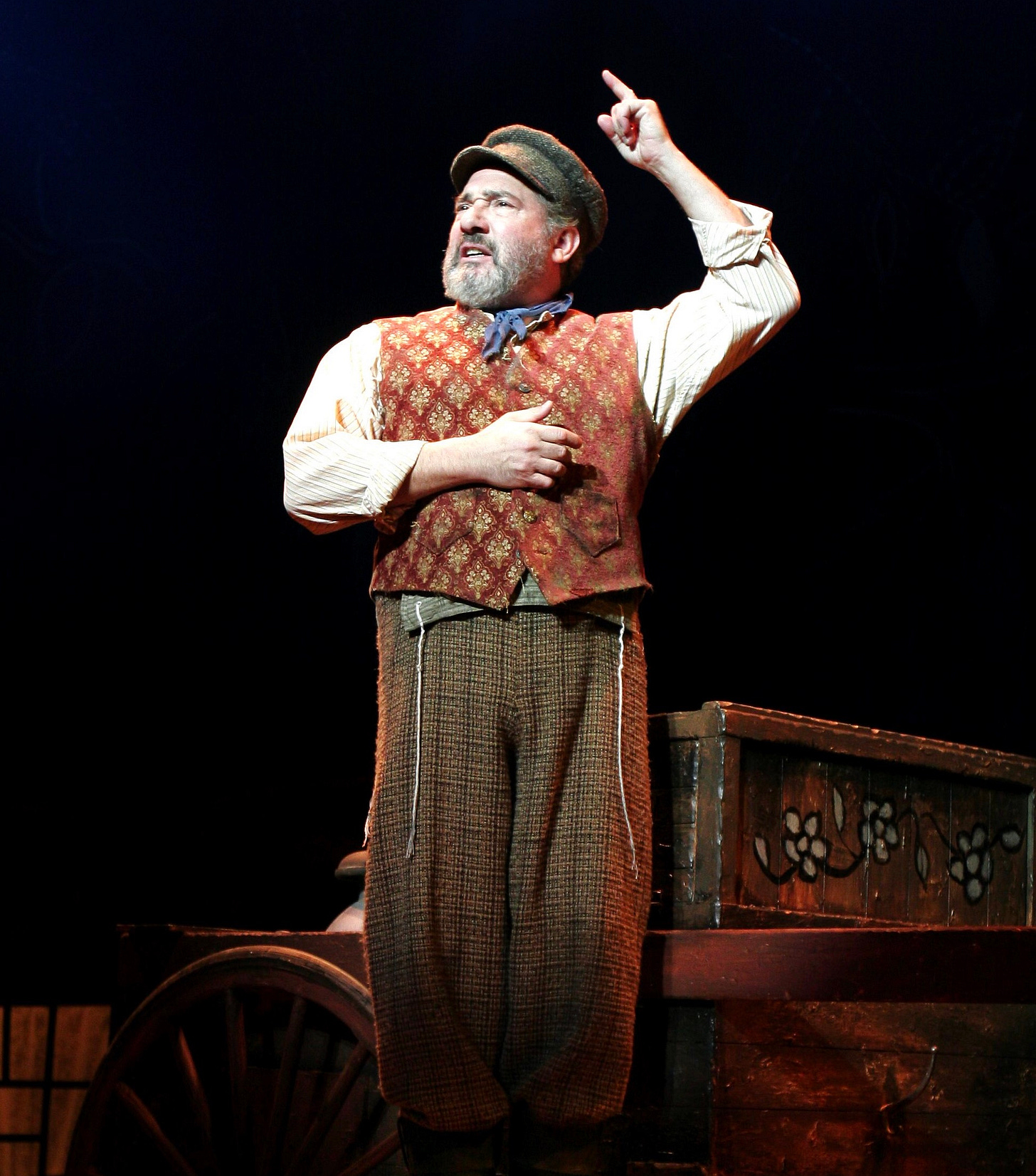 Stuart playing the role of Tevye in Fiddler on the Roof (2007)