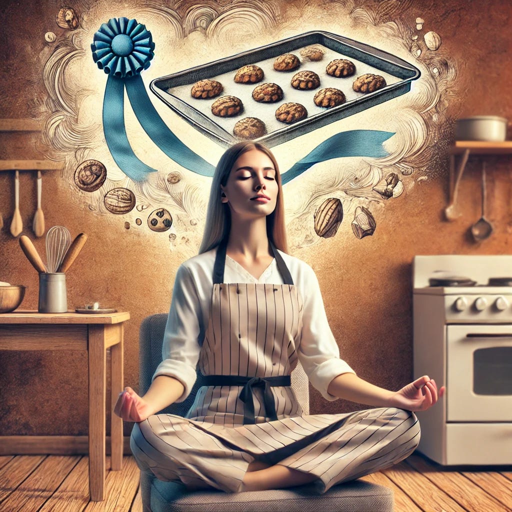 Meditate to baking success