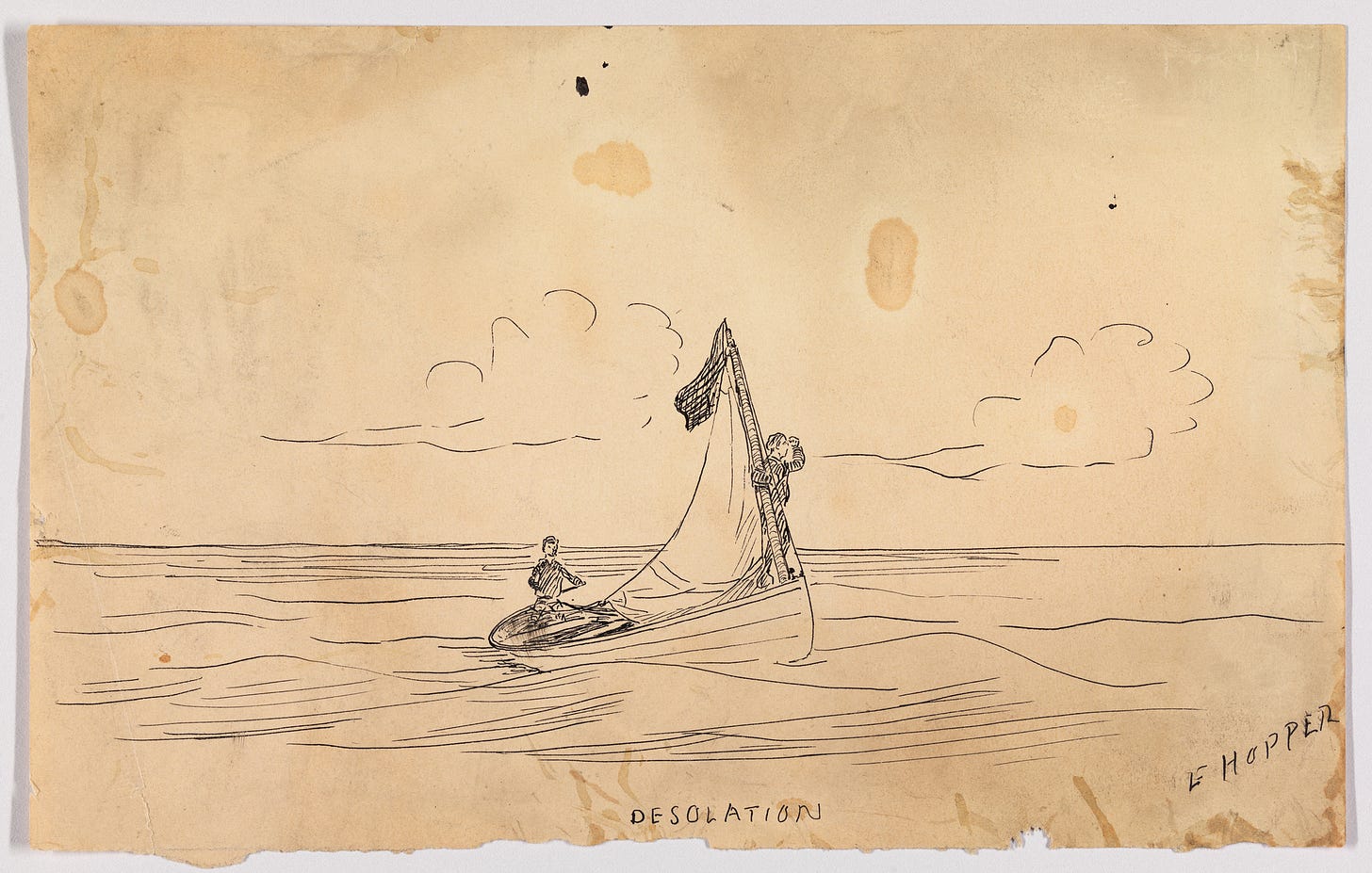 Edward Hopper | Desolation | Whitney Museum of American Art