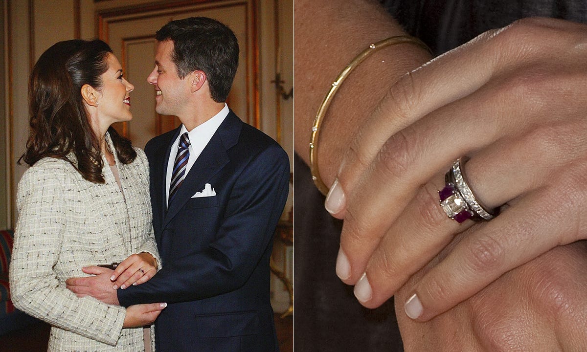 crown princess mary of denmark and prince frederik announce engagement