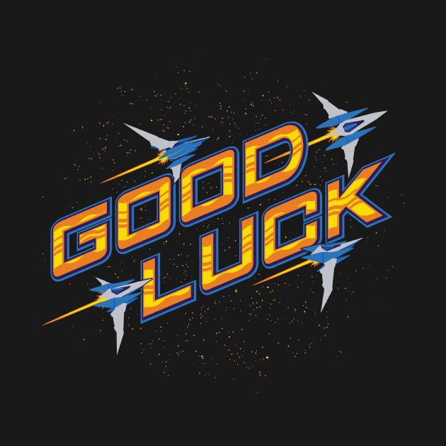 Good Luck, Fox! - Star Fox T-Shirt by DCLawrence - The Shirt List