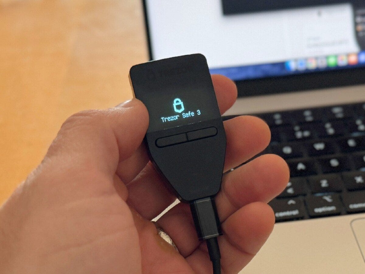 How to keep your bitcoin safe from hackers with Trezor Safe 3 | Mashable