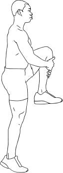 Knee Tuck: Walking Knee Tuck: Walking