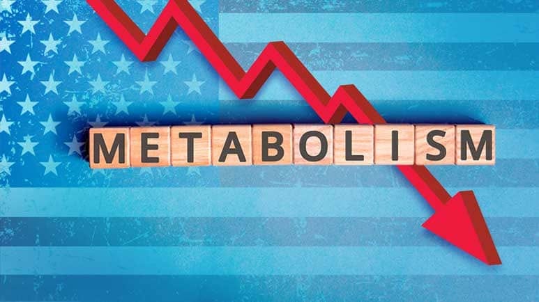 declining metabolism usa