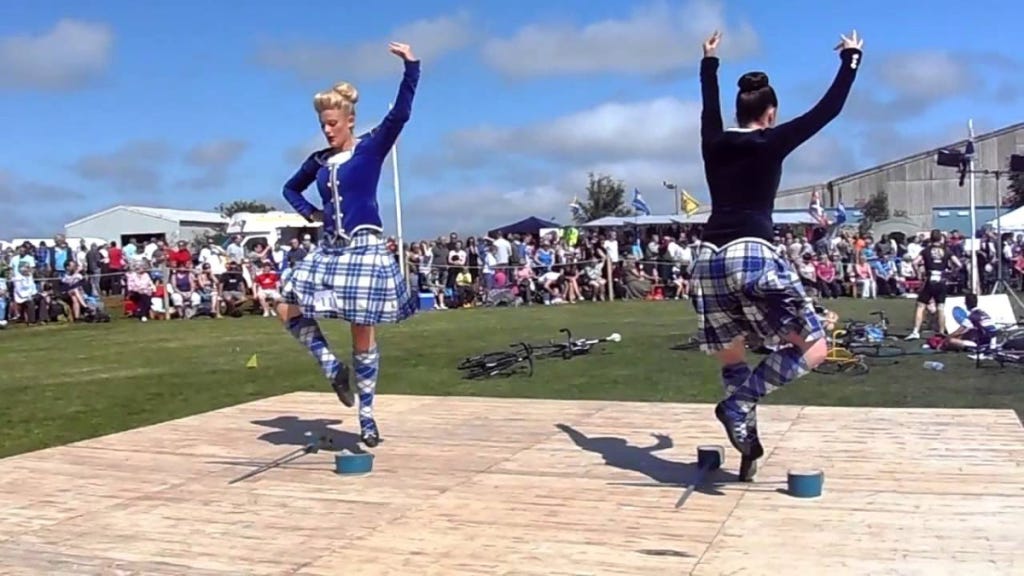 Highland Dancing At Halkirk Highland Games