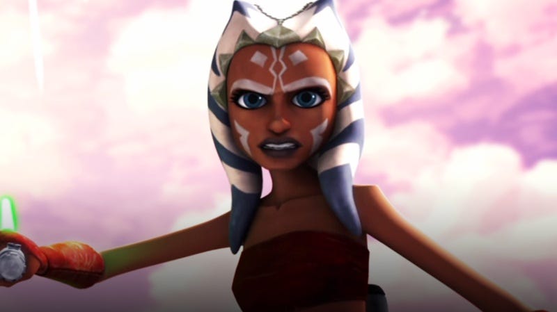 Ahsoka in Star Wars the Clone Wars Movie