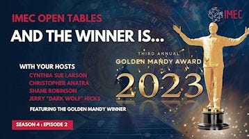 IMEC Open Tables 2023 Golden Mandy