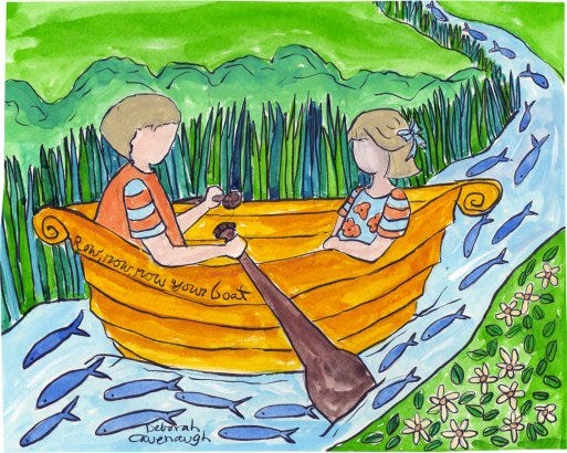 Row, Row, Row Your Boat | The Romantic Vineyard