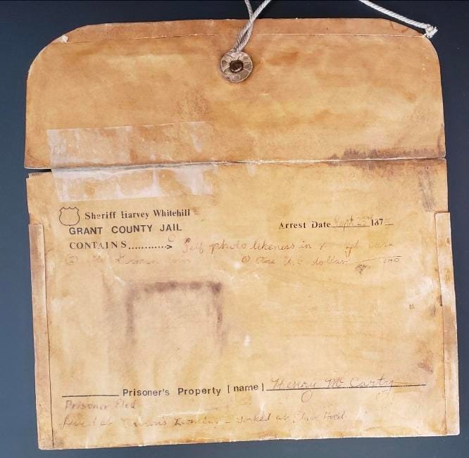 photo of old envelope