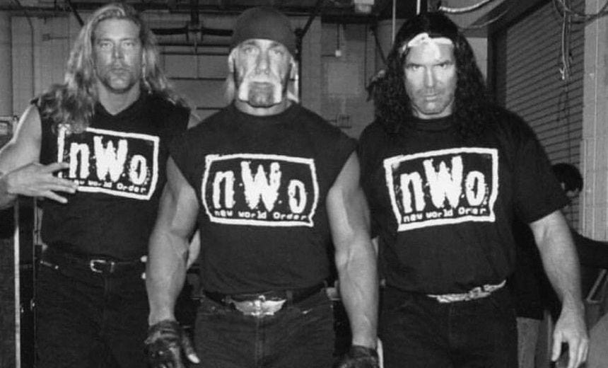 The nWo: Kevin Nash, Hollywood Hogan, and Scott Hall