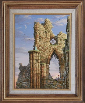 Framed limited edition giclée of DAWN JOURNEY