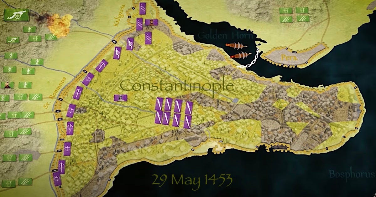 The Fall of Constantinople 1453 - Hellenic Electronic Center