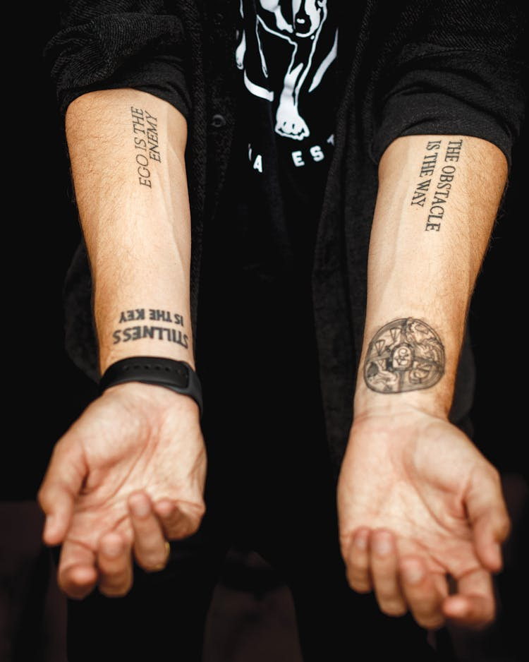 Holiday’s tattoos.