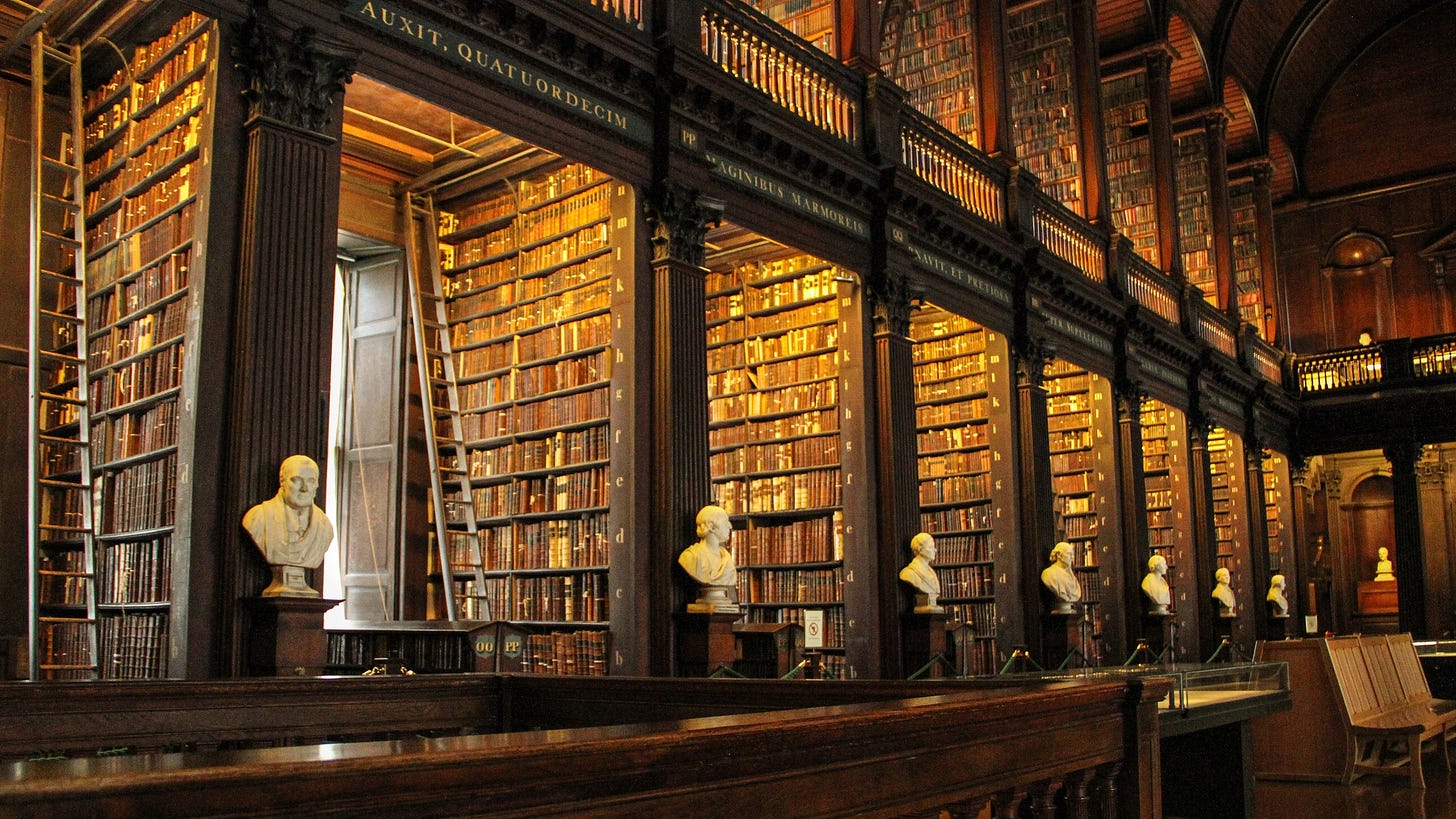 The Old Library of Trinity College Dublin, Dublin, Ireland - Landmark  Review | Condé Nast Traveler