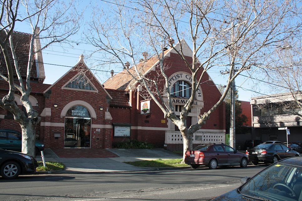 Armadale, VIC - Baptist :: Australian Christian Church Histories