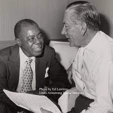 Louis Armstrong House Museum - Today is the birthday of legendary composer  and pianist Hoagy Carmichael! Here's a rare Ed Lawless photo of the two old  friends backstage at the Shrine in