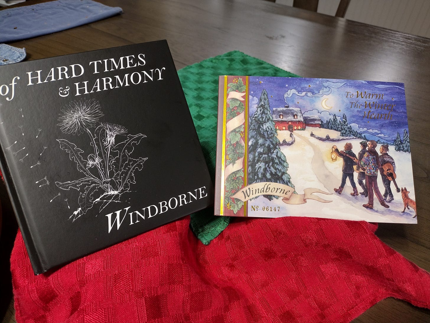 Two Windborne albums in their books