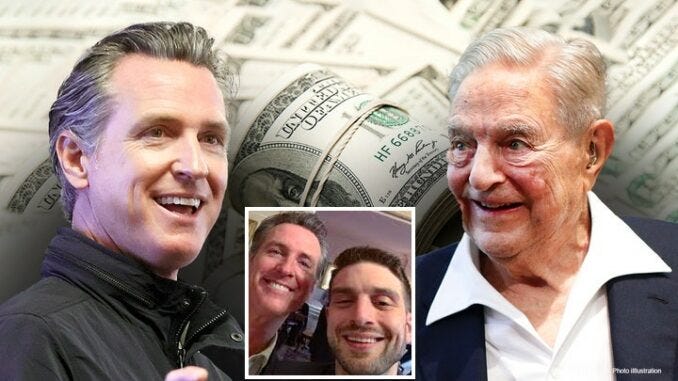 George Soros vows to save Gov. Gavin Newsom from recall