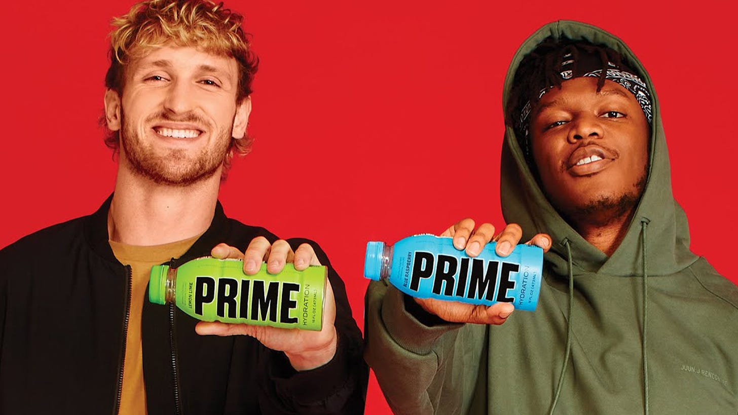 KSI forced to deny X-rated Prime drink advert is real after YouTuber and Logan  Paul mocked by fighters and fans | The Sun