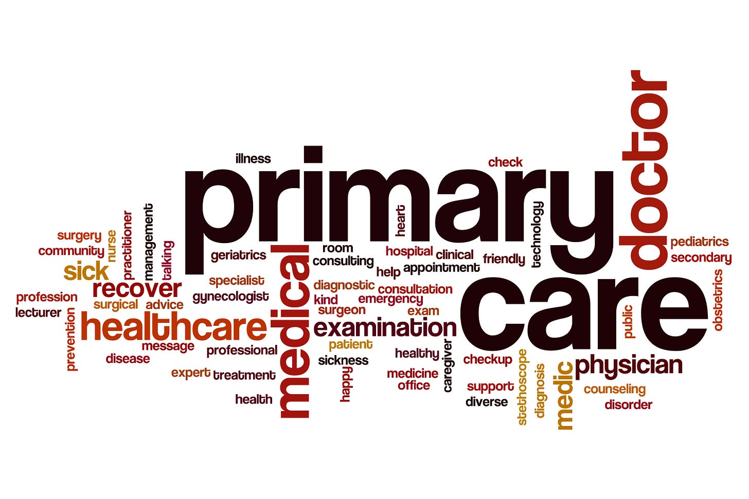 Primary Care Wordle – Northern Health Region