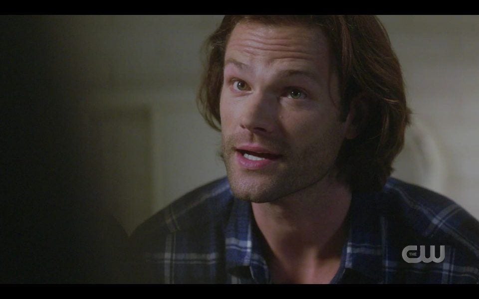 Sam Winchester I was in Chucks heads SPN 1507