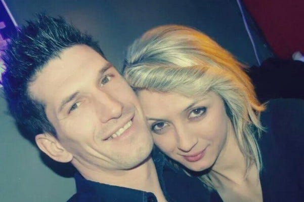 Zemir Begic and widow